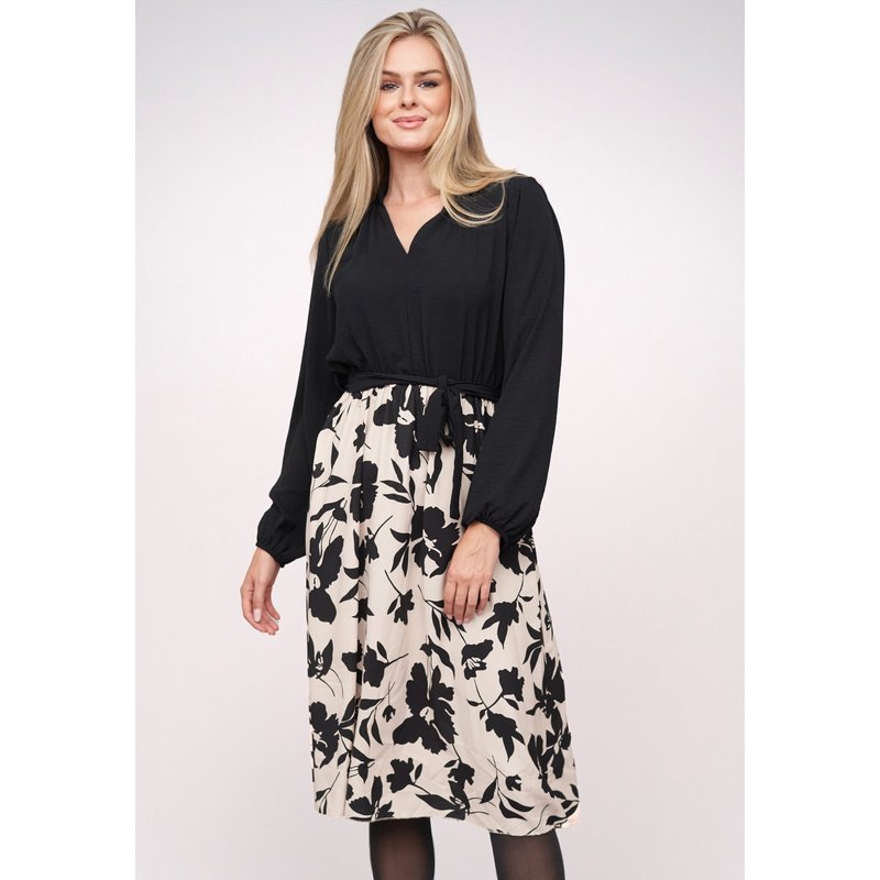 Cloud5ive Longsleeve Dress with floral print