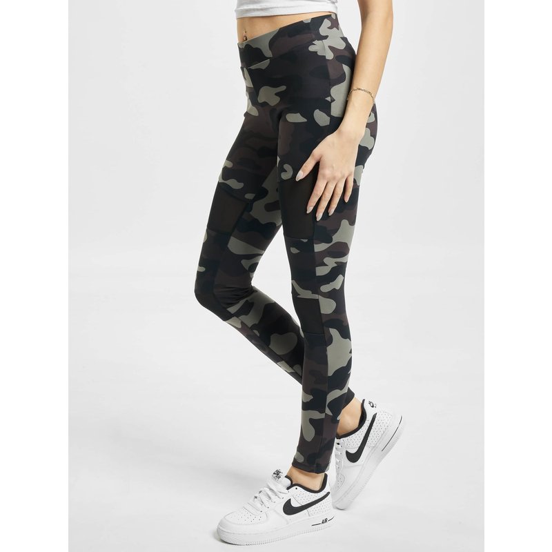 Urban Classics Ladies Camo Tech Mesh Leggings