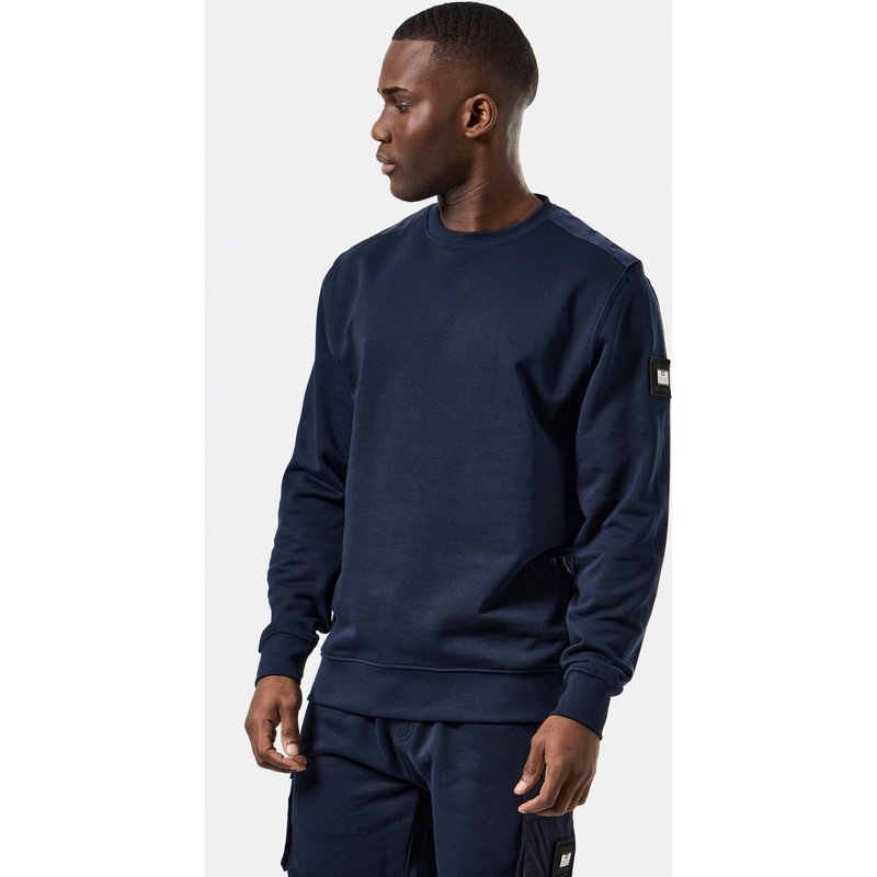 Weekend Offender F BOMB PARACHUTE OVERLAY SWEAT