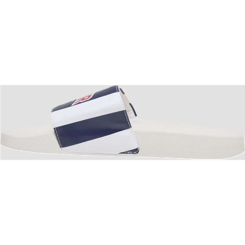 UNFAIR ATHLETICS Curved Azzuro Slides