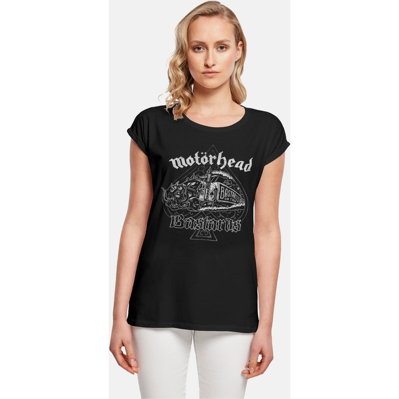Merchcode Ladies Motörhead - Bastards Train Extended Shoulder Tee