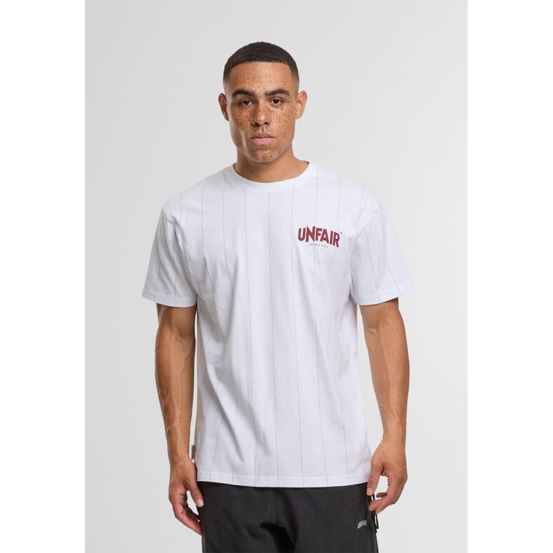 UNFAIR ATHLETICS Classic Label Pinstripes T-Shirt