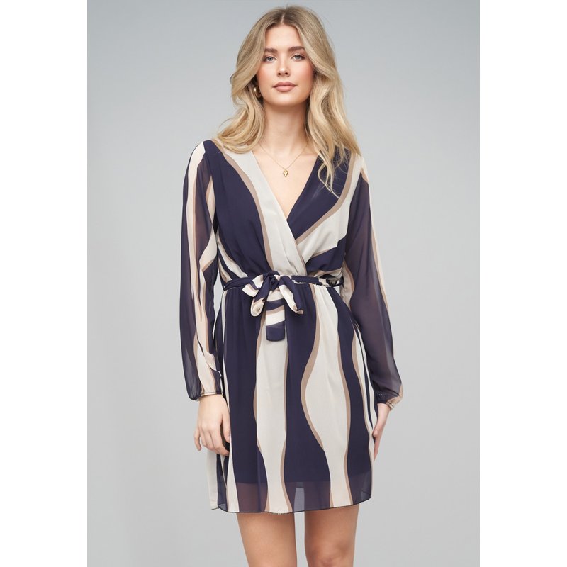 Cloud5ive Long-sleeve Dress Waves