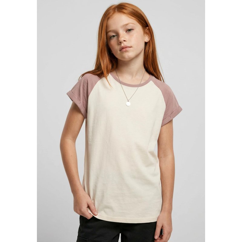 Urban Classics Girls Contrast Raglan Tee