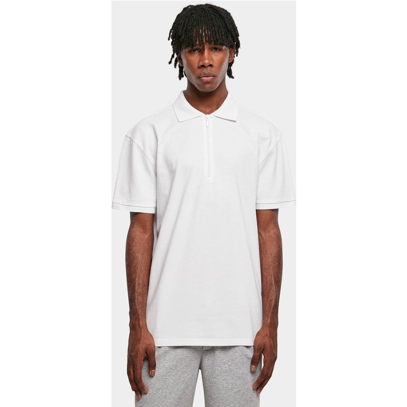 Urban Classics Oversized Zip Polo