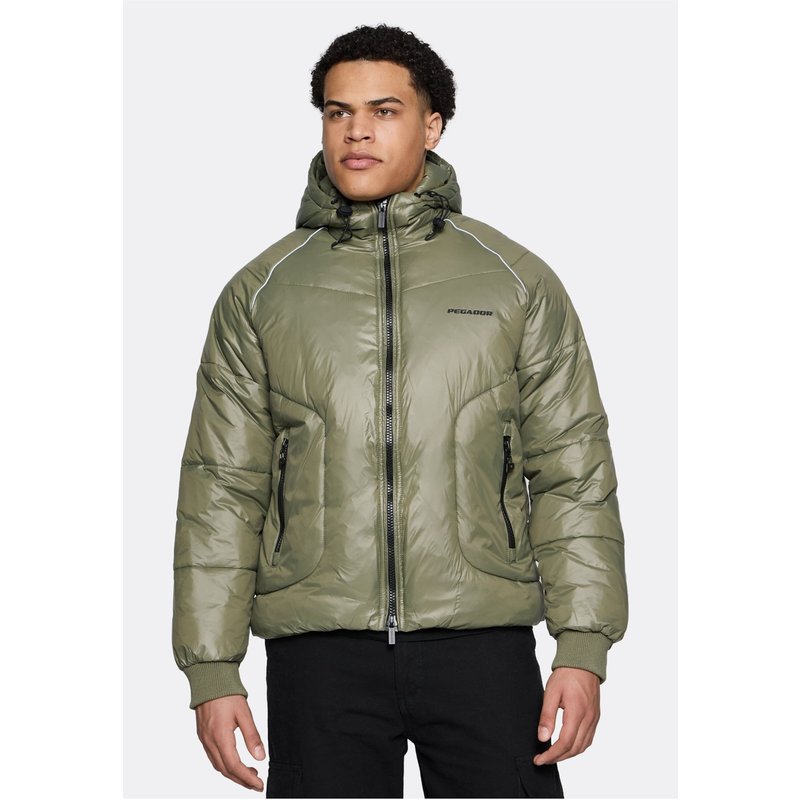 PEGADOR TOBY RAGLAN PUFFER JACKET