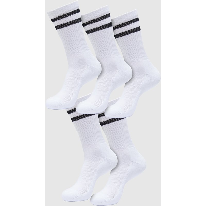 Urban Classics Double Stripe Socks 5-Pack
