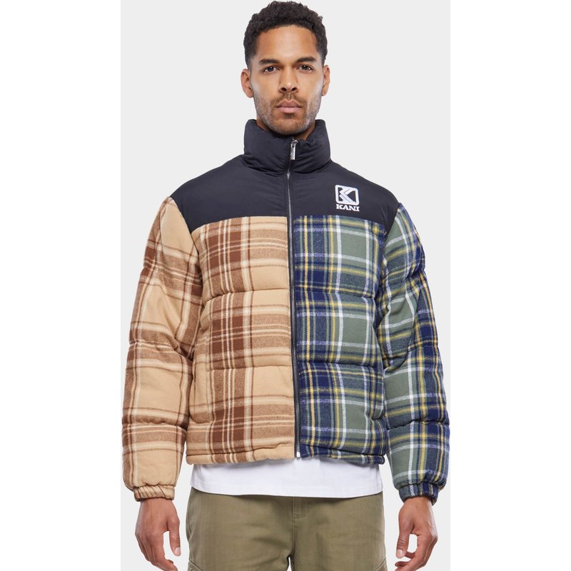 Karl Kani KK OG Flannel Block Puffer Jacket