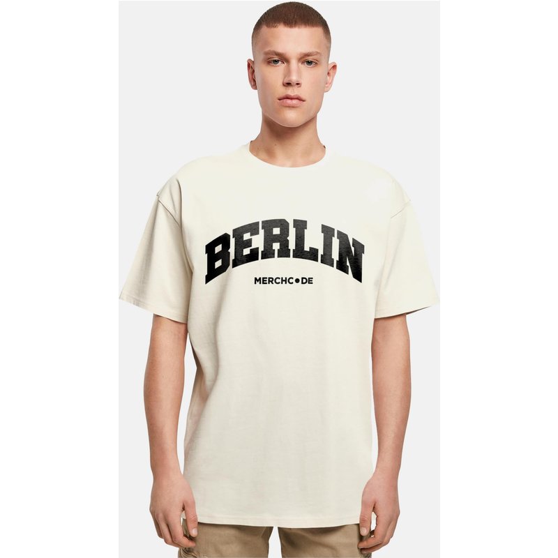 Merchcode Berlin Wording - Heavy Oversize Tee