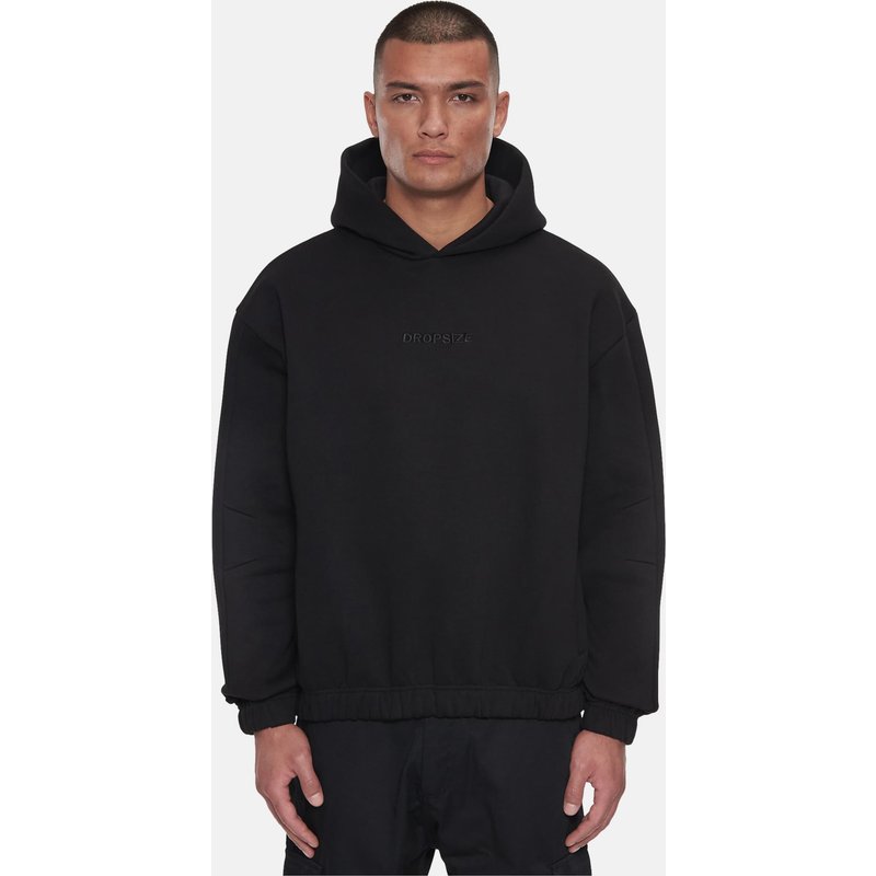 Dropsize HEAVY OVERSIZE HD PRINT x RUBBER PATCH HOODIE