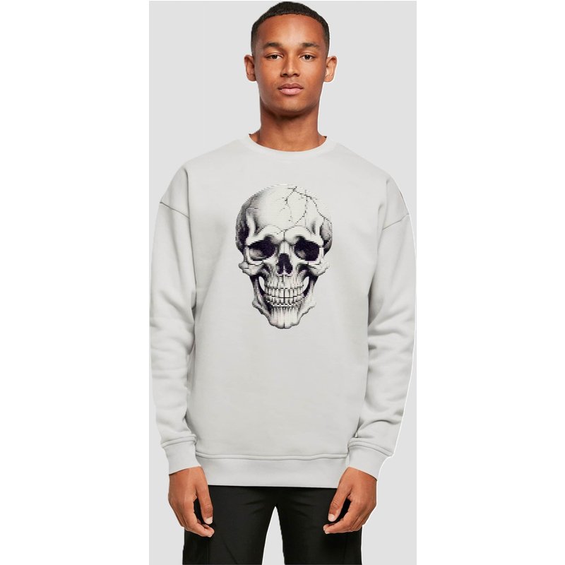 Merchcode Halloween - Skull Crewneck
