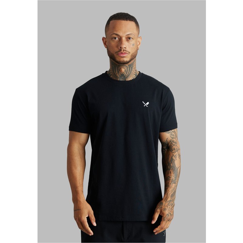 Distorted People Inked Blades Crew Neck T-Shirt