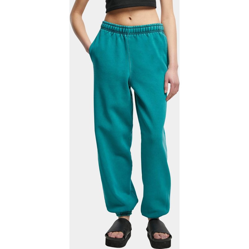 Urban Classics Ladies High Waist Stone Washed Sweat Pants
