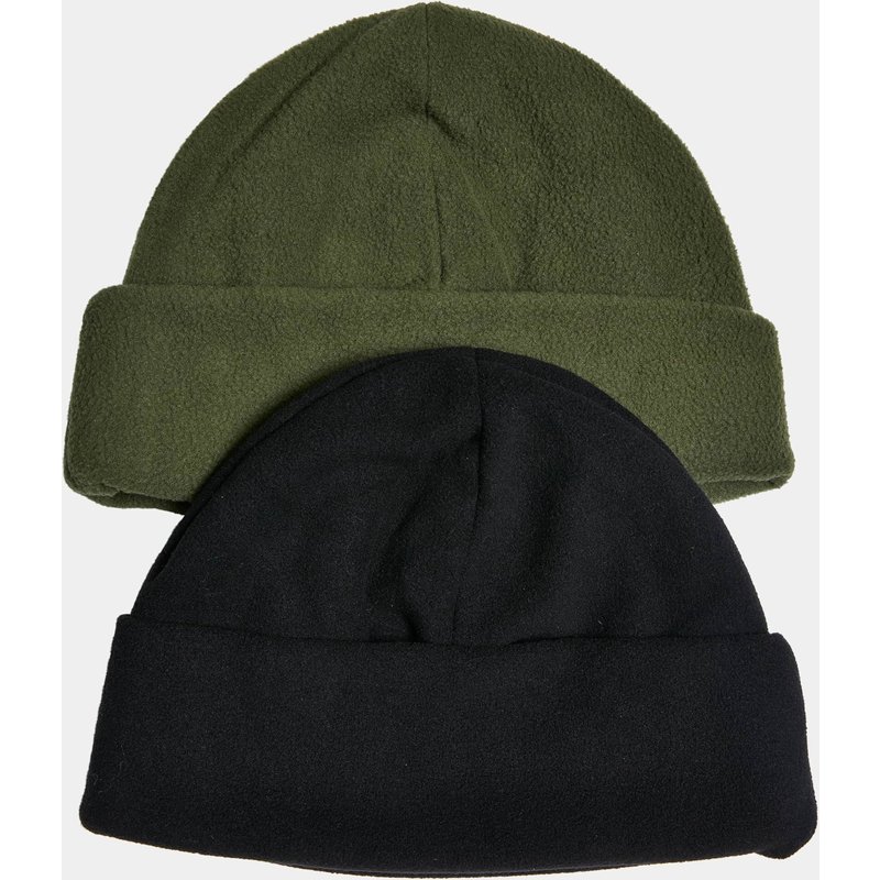 Urban Classics Fleece Beanie 2-Pack