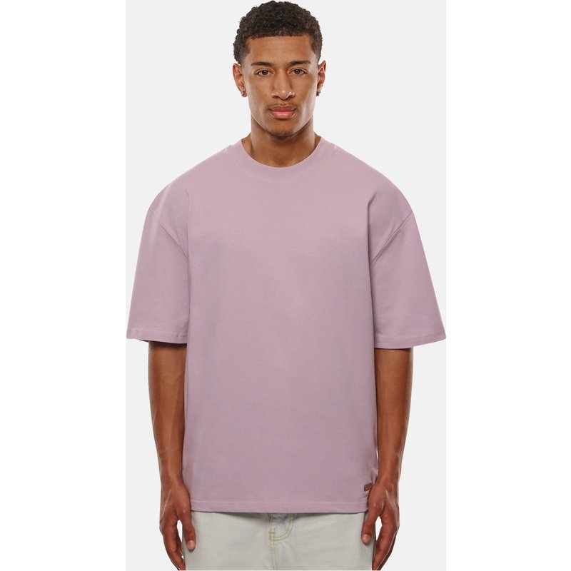 Dropsize Heavy Oversize Metal Patch Basic T-Shirt
