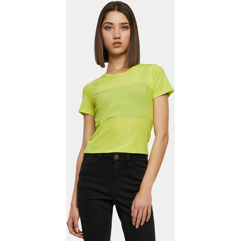 Urban Classics Ladies Short Mesh Tee