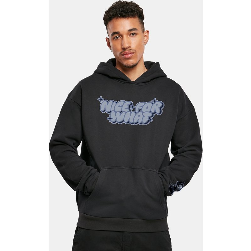 Mister Tee Upscale Nice for what Ultra Heavy Oversize Hoodie