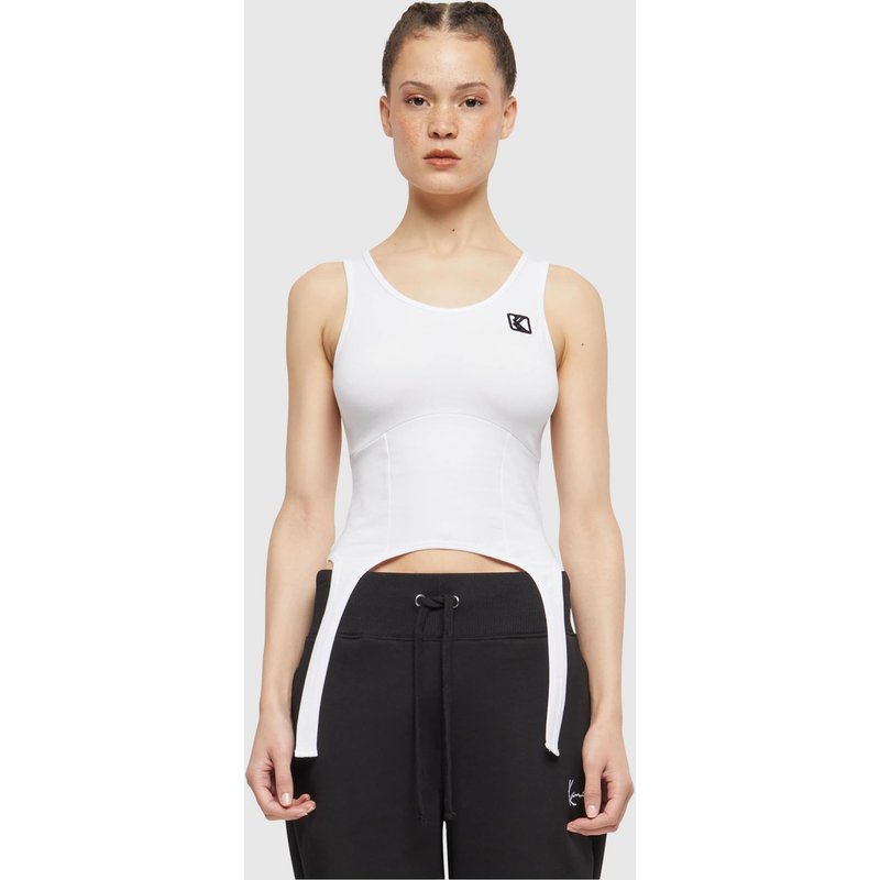 KW241-002-2 Karl Kani KK Og Corset Strap Top