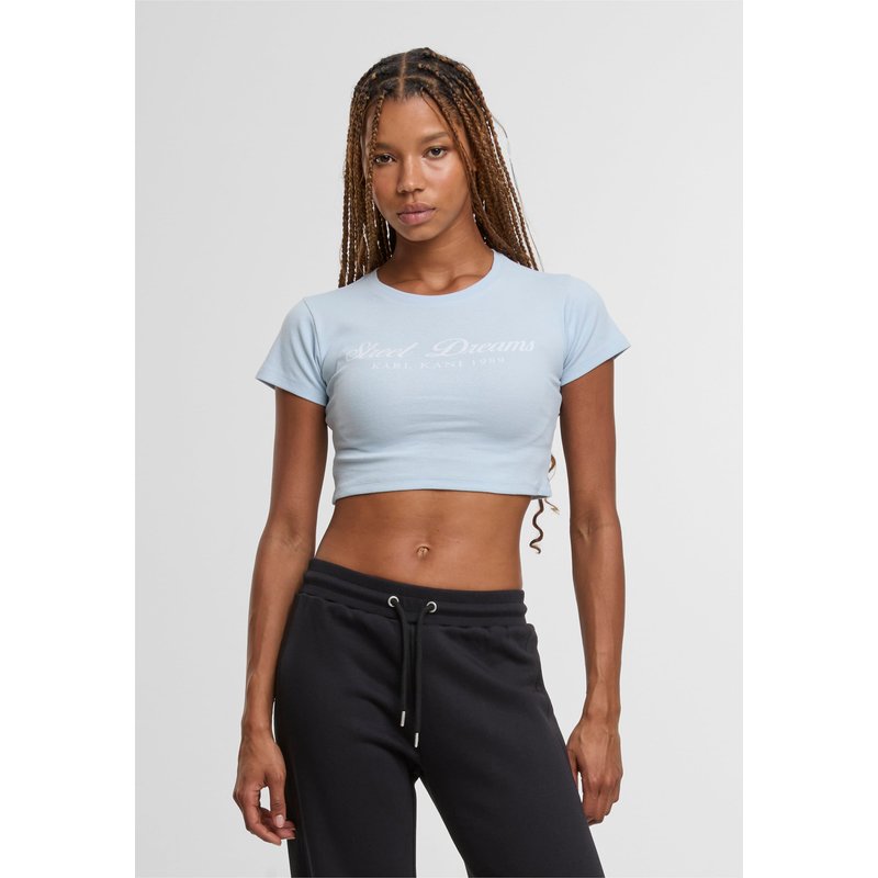 Karl Kani Slogan Cropped T-Shirt
