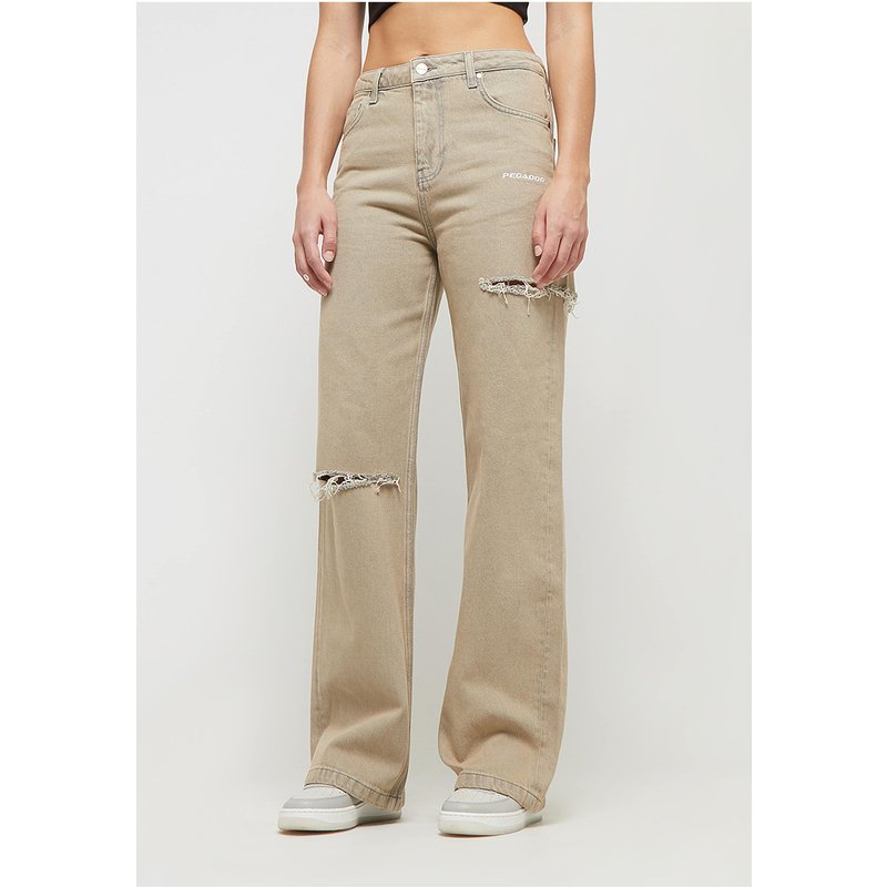 PEGADOR Romani Destroyed High Waist Jeans
