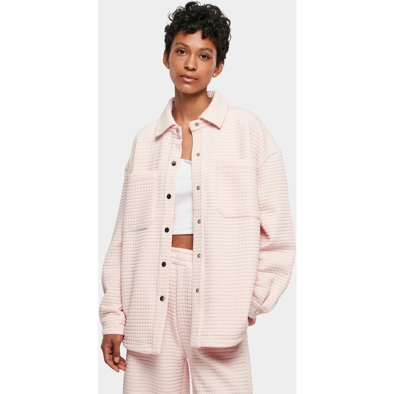 Urban Classics Ladies Quilted Sweat Overshirt
