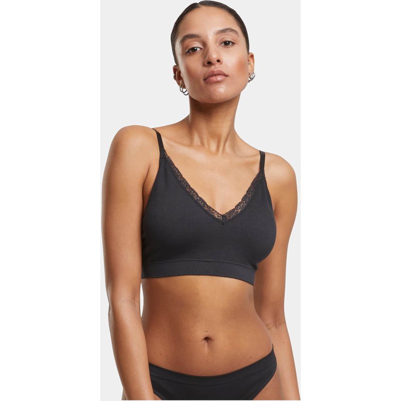 Urban Classics Ladies Padded Rip Bra 2-Pack