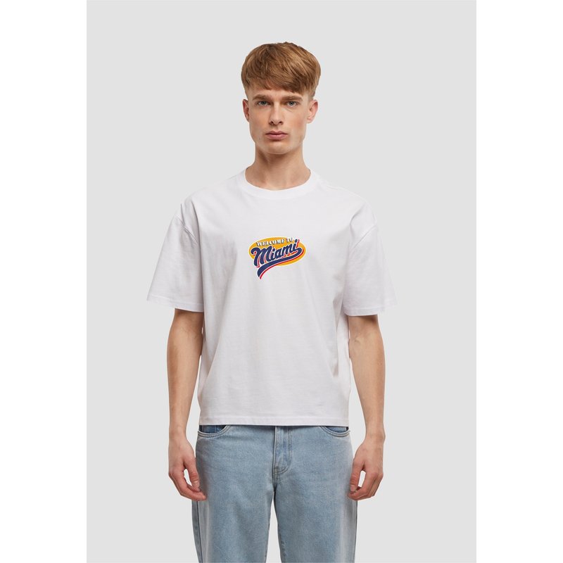 Merchcode Scarface Miami Cropped Tee