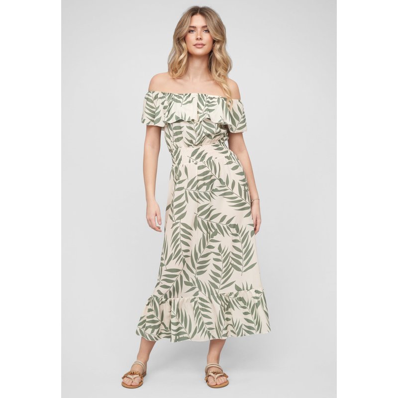 Cloud5ive Off Shoulder Maxi Dress