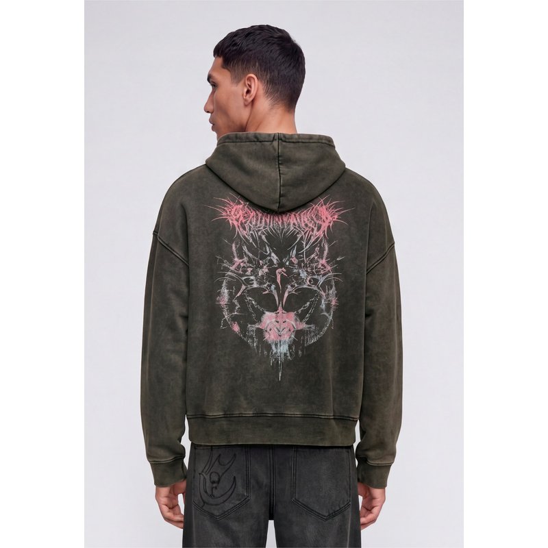 Favela DEATH SPIKE BOXY HOODIE