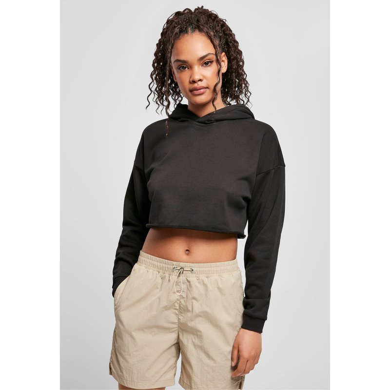 Urban Classics Ladies Oversized Cropped Hoody