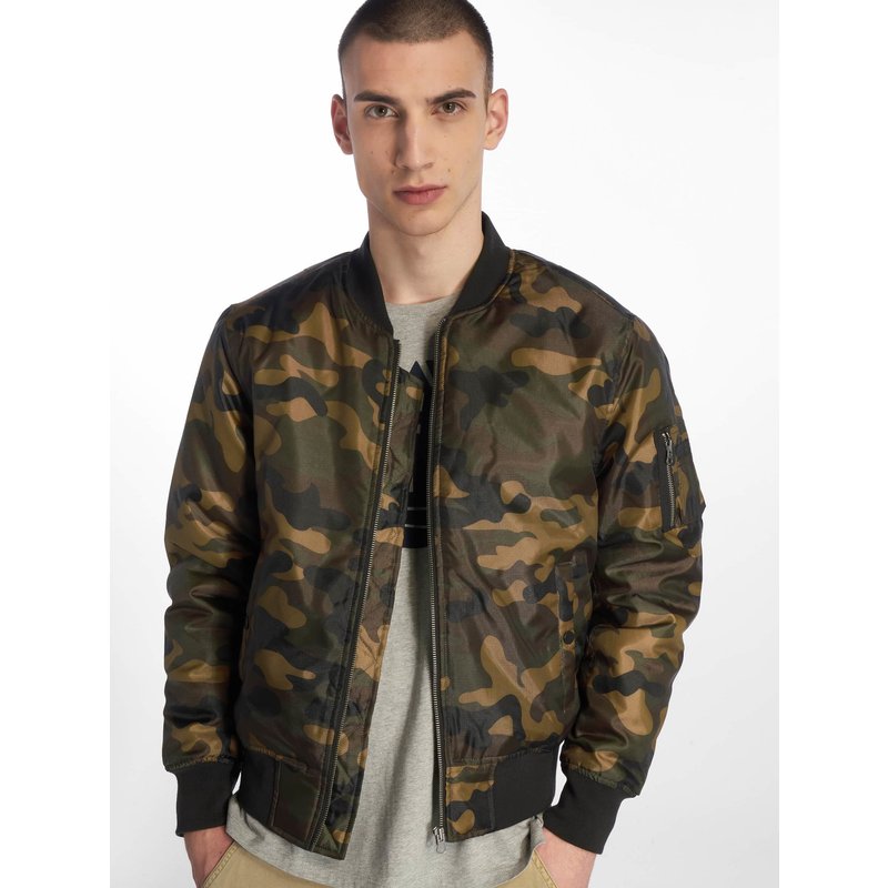 Urban Classics Camo Basic Bomber Jacket