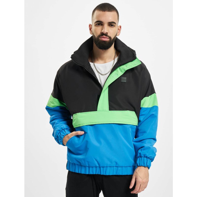 Urban Classics 3-Tone Neon Mix Pull Over Jacket