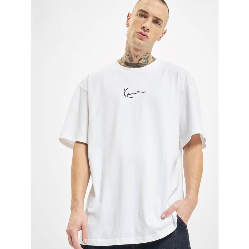 Karl Kani KKMQ12002 SMALL SIGNATURE TEE WHT