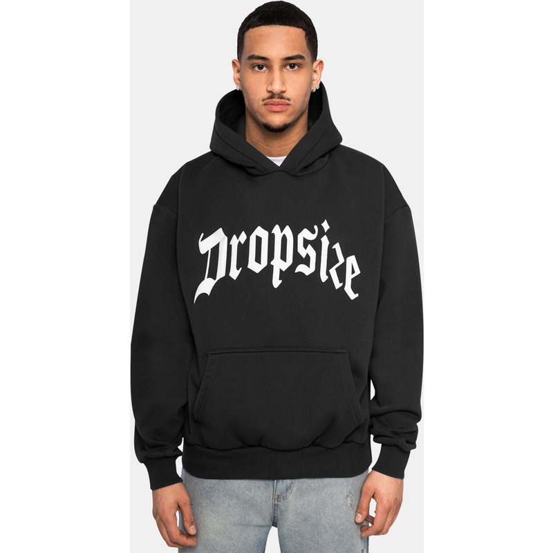 Dropsize Heavy Oversize Puffer Print Hoodie