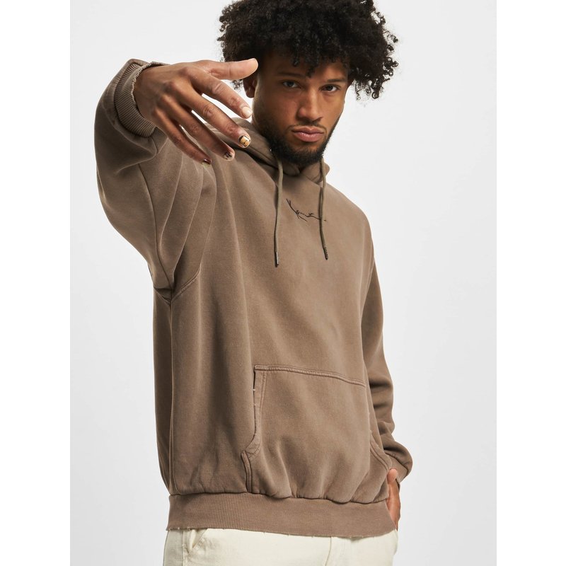 Karl Kani KM223-004-1 KK Small Signature Destroyed Hoodie