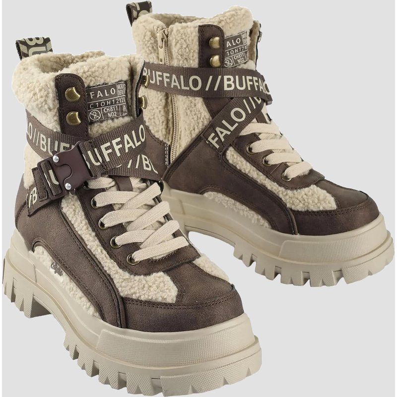 Buffalo Aspha Com1 Warm Vegan Nappa/Fur Boots