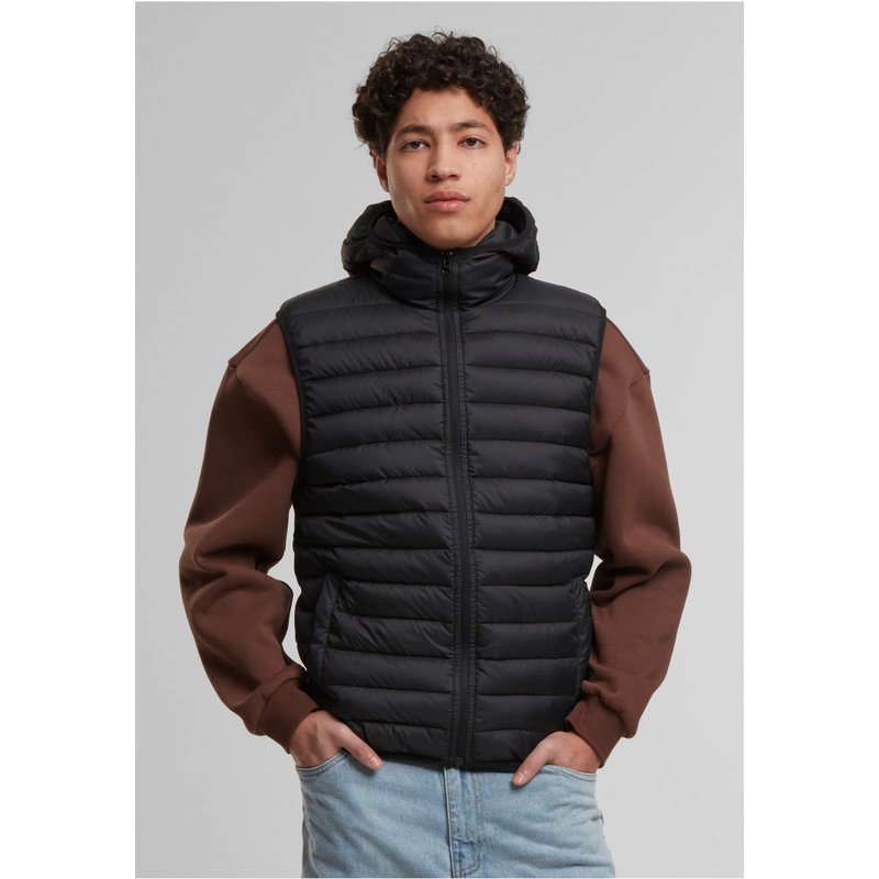 Urban Classics Basic Light Weigh Vest With Hood