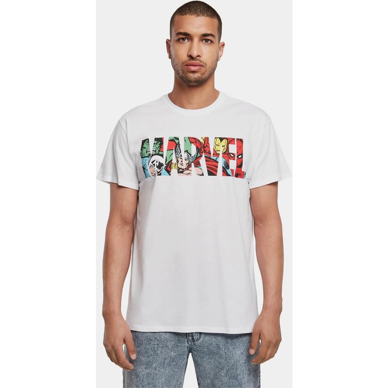 Merchcode Marvel Logo Character Tee