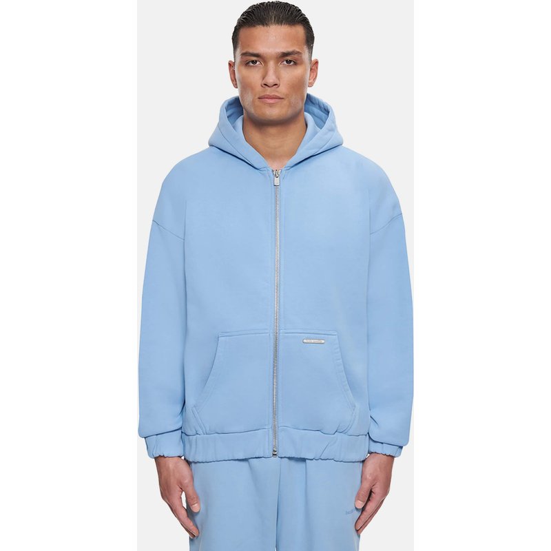 Bazix Republiq Super Heavy Blank Zip Hoodie