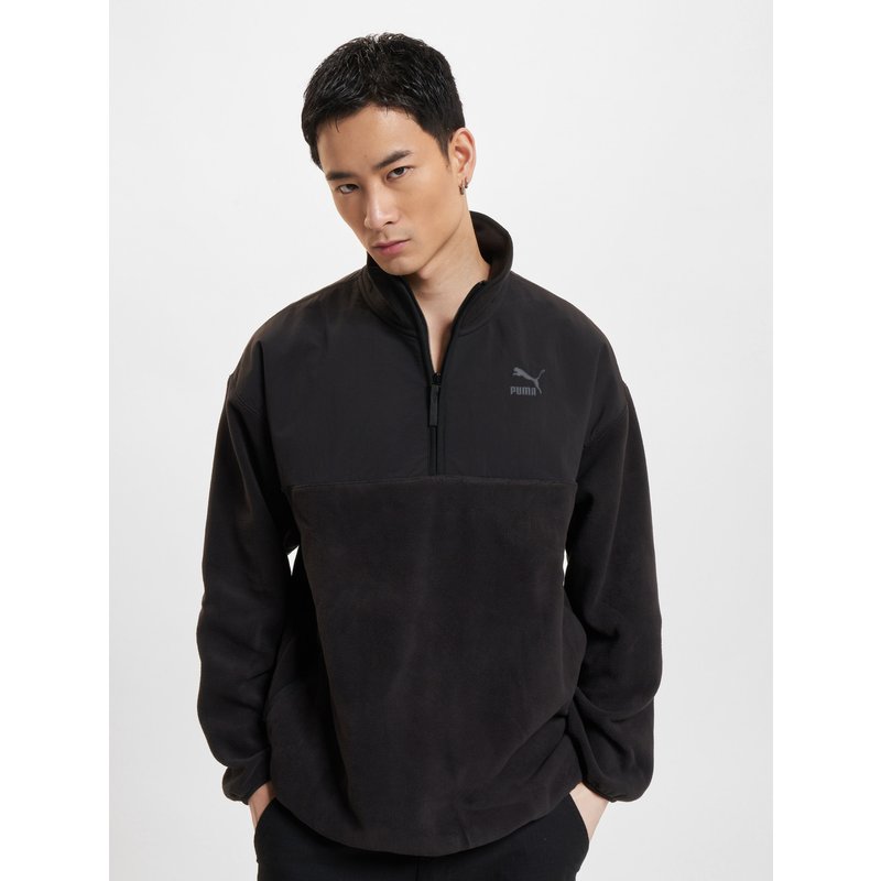 Puma Classics Utility Polar Fleece Half-Zip Pullover