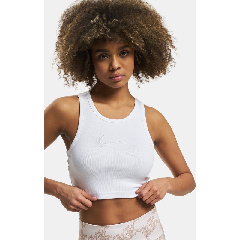 Karl Kani Small Signature Racer Rib Top