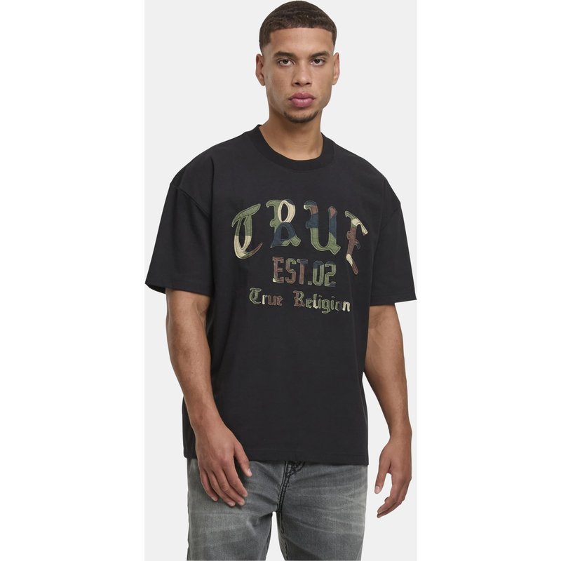 True Religion FOREST CAMO OVERSIZED TEE