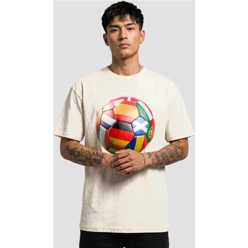 Mister Tee Upscale Football's Coming Home Europe Tour Oversize
