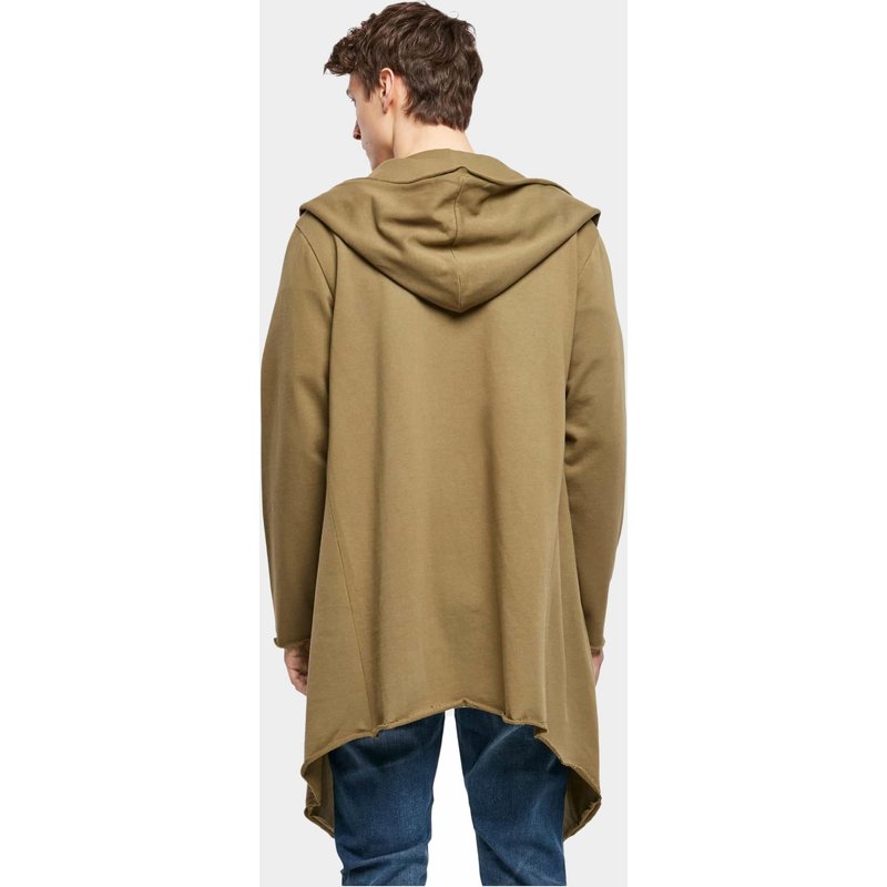 Urban Classics Long Hooded Open Edge Cardigan