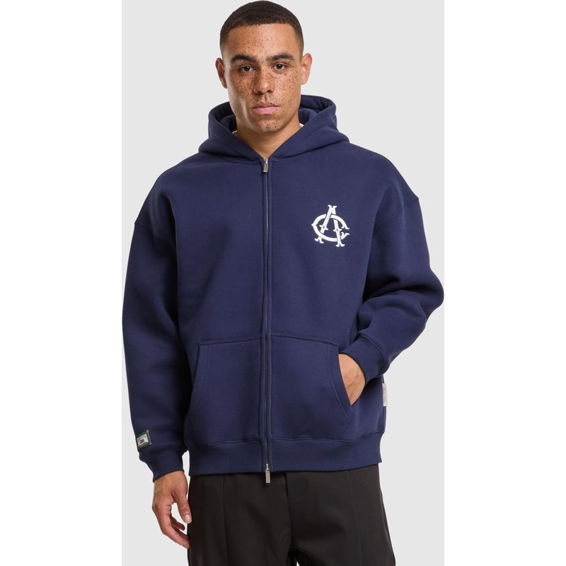 Another Cotton Lab Courtside Zip Hoodie