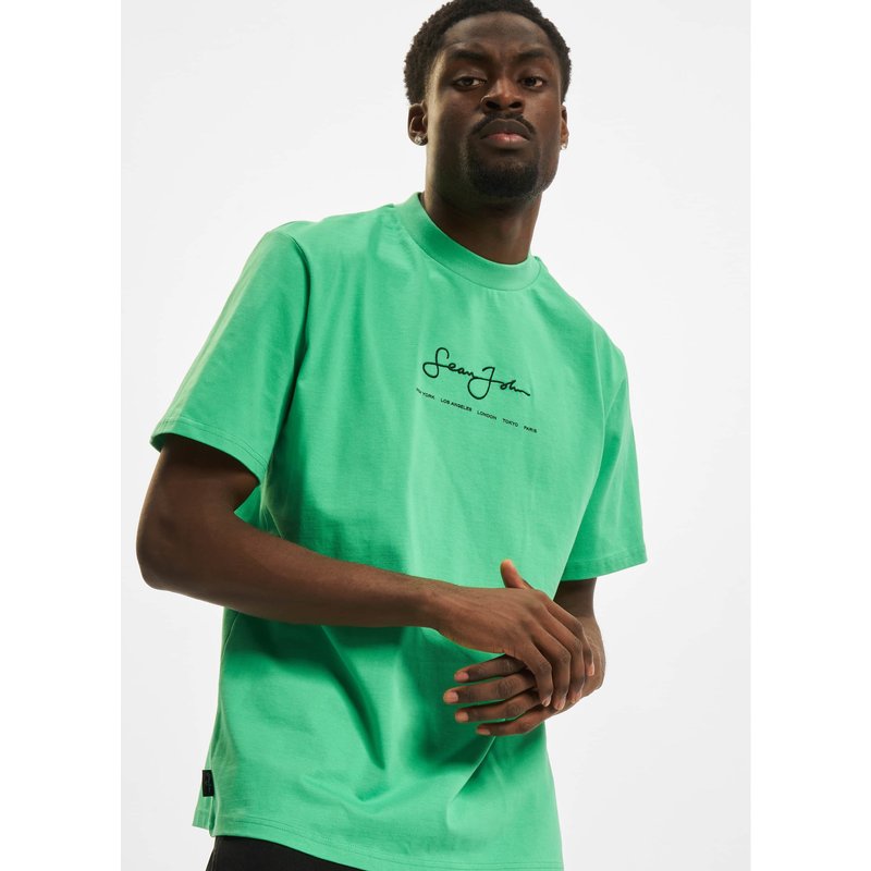 Sean John JM-TE012-101-05 SJ Classic Logo Essential Tee