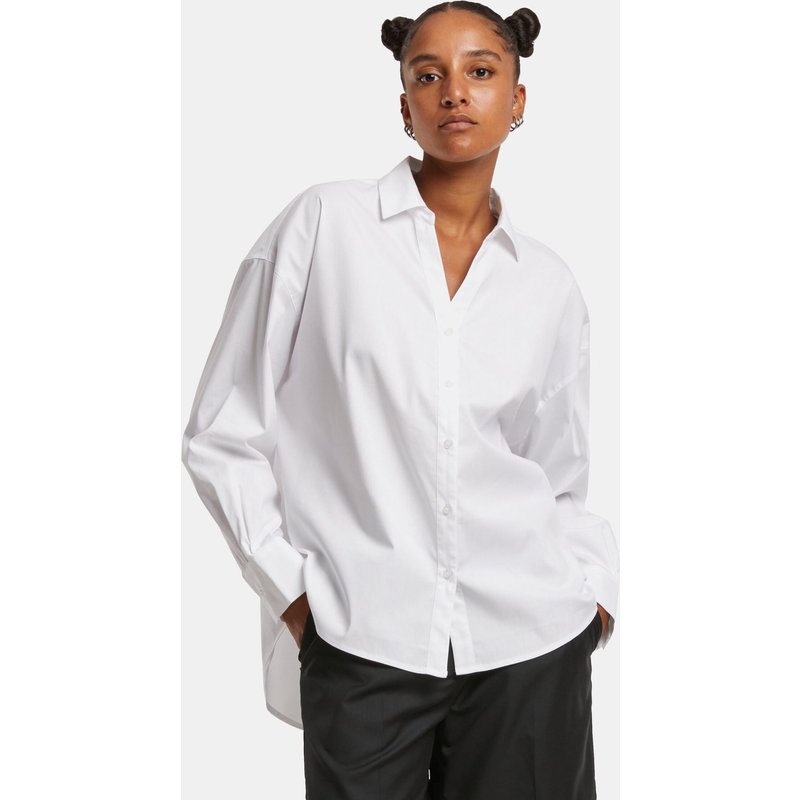 Urban Classics Ladies Oversized Cotton Blouse