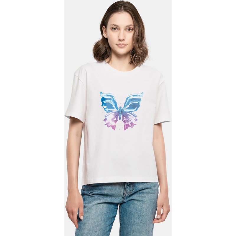 Miss Tee Chromed Butterfly T-Shirt