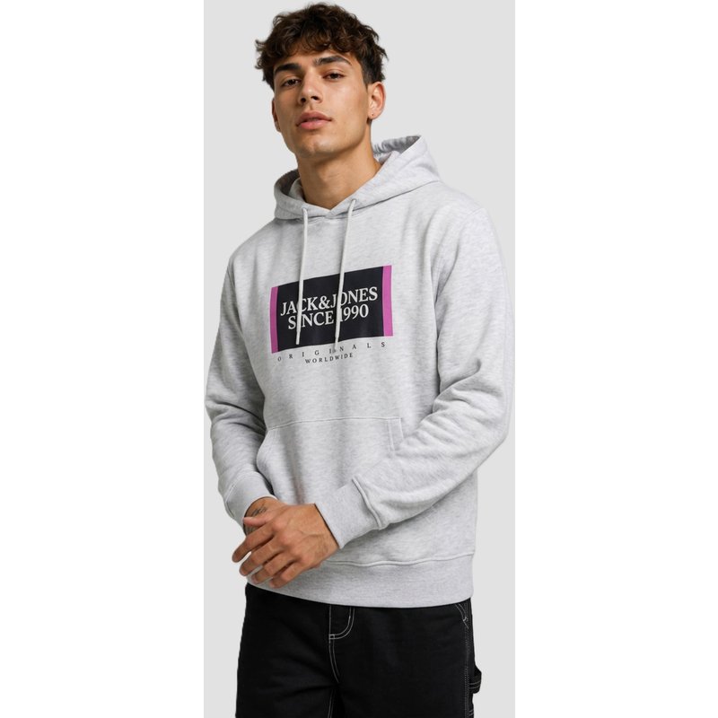 Jack and Jones Lafayette Branding Sweat Hood