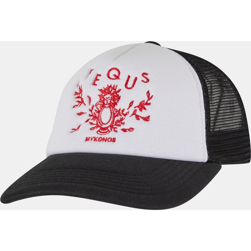 PEQUS Mykonos Graphic Trucker Cap